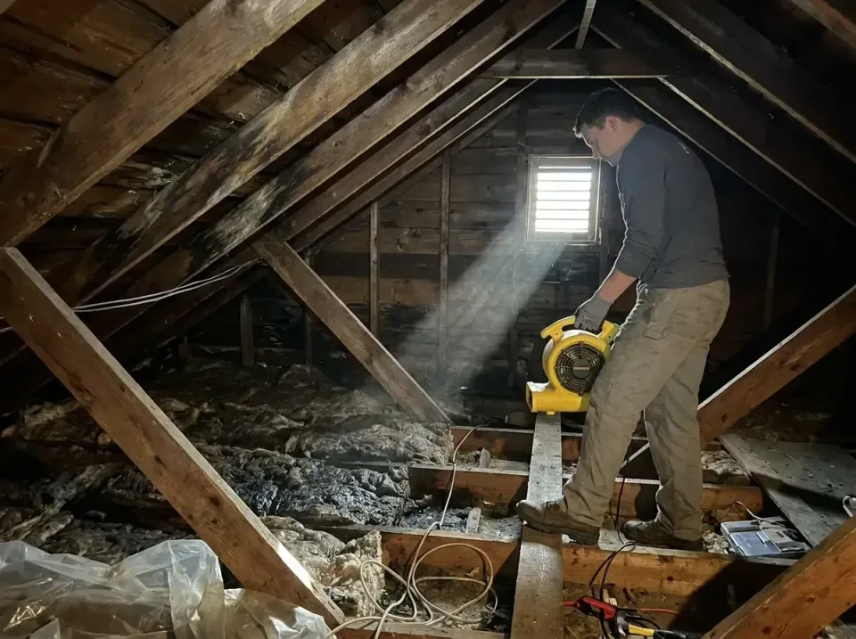 attic-water-damage-drying-proc-007 — frequently asked questions, Emergency Water Extraction & 24/7 Flood Response in Briar,…